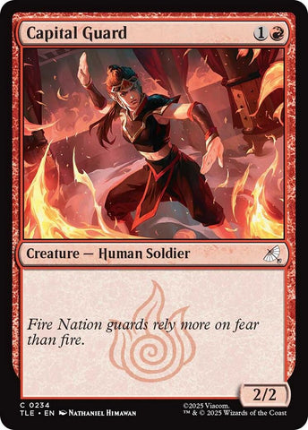 Image for Capital Guard (234) [Avatar: The Last Airbender: Eternal-Legal] - Magic: The Gathering
