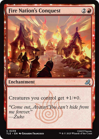 Image for Fire Nation's Conquest (239) [Avatar: The Last Airbender: Eternal-Legal] - Magic: The Gathering