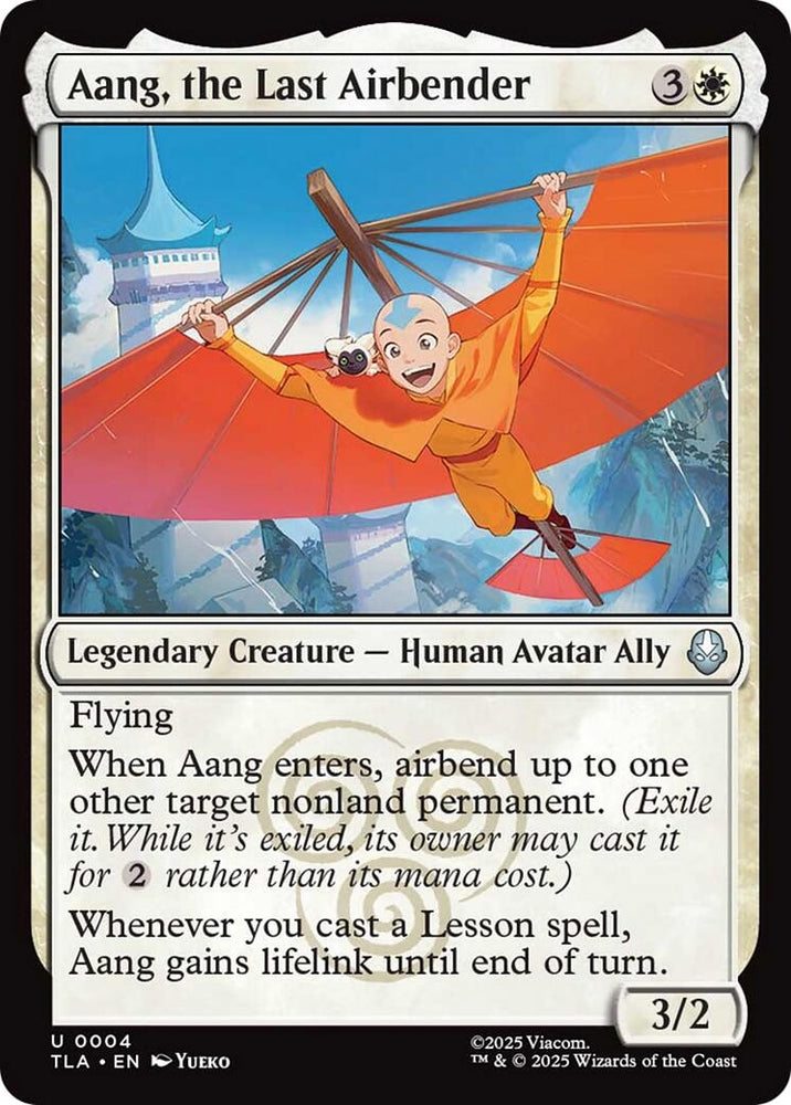 Image for Aang, the Last Airbender (4) [Avatar: The Last Airbender] - Magic: The Gathering