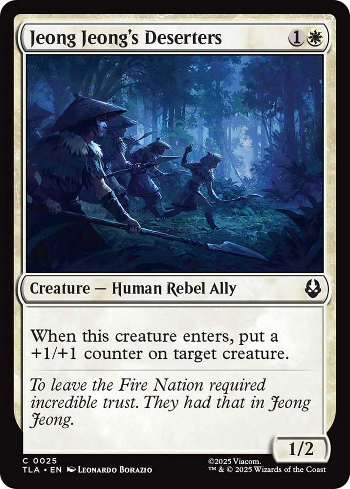 Image for Jeong Jeong's Deserters (25) [Avatar: The Last Airbender] - Magic: The Gathering