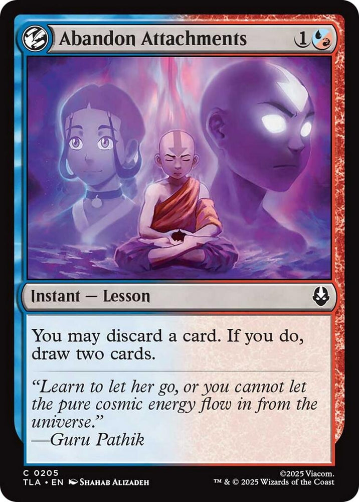 Image for Abandon Attachments (205) [Avatar: The Last Airbender] - Magic: The Gathering
