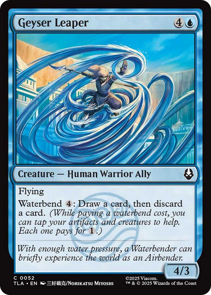 Image for Geyser Leaper (52) [Avatar: The Last Airbender] - Magic: The Gathering