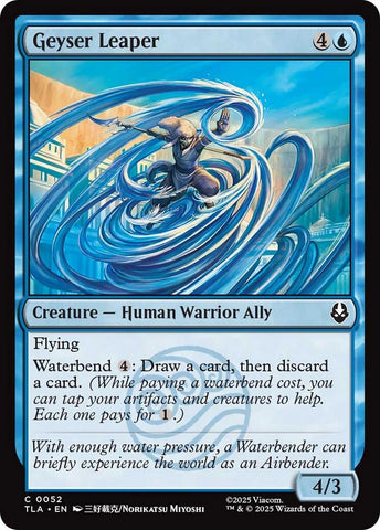 Image for Geyser Leaper (52) [Avatar: The Last Airbender] - Magic: The Gathering