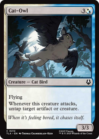 Image for Cat-Owl (212) [Avatar: The Last Airbender] - Magic: The Gathering