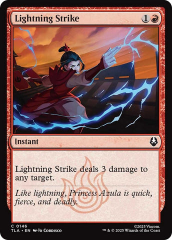 Image for Lightning Strike (146) [Avatar: The Last Airbender] - Magic: The Gathering