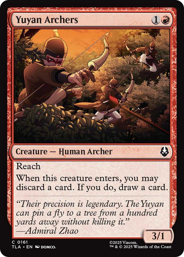 Image for Yuyan Archers (161) [Avatar: The Last Airbender] - Magic: The Gathering