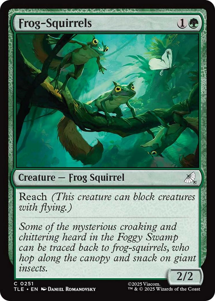 Image for Frog-Squirrels (251) [Avatar: The Last Airbender: Eternal-Legal] - Magic: The Gathering