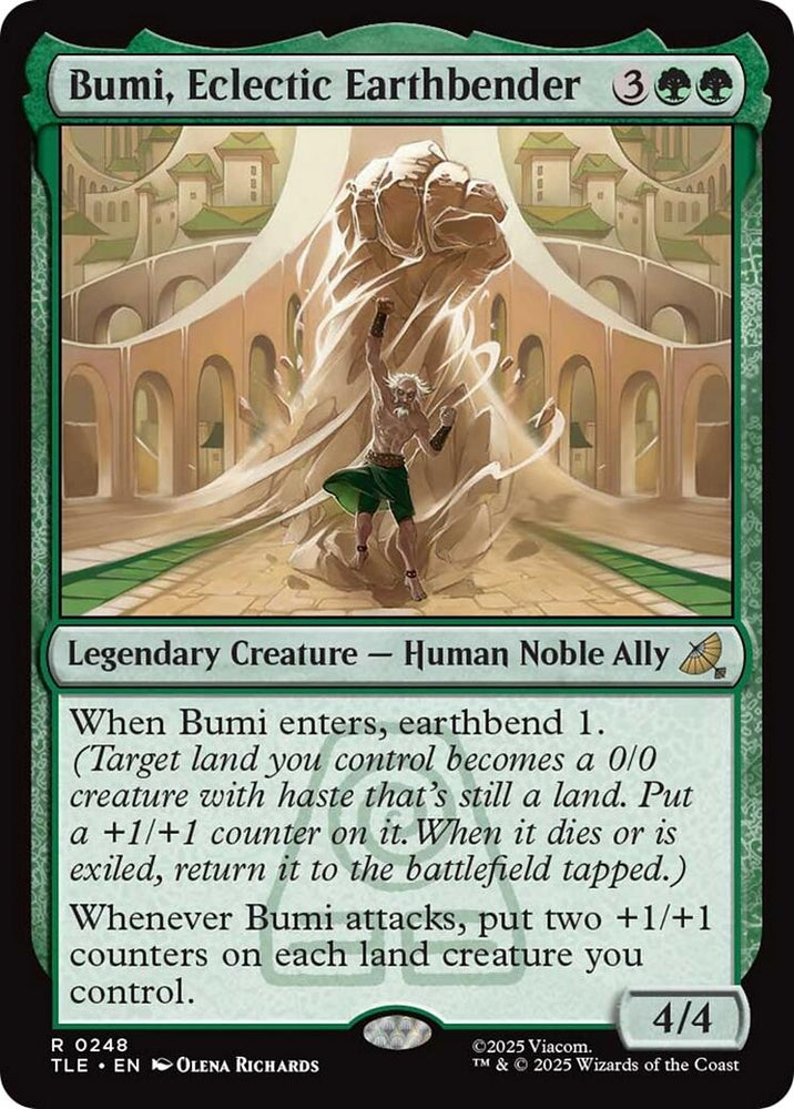 Image for Bumi, Eclectic Earthbender (248) [Avatar: The Last Airbender: Eternal-Legal] - Magic: The Gathering