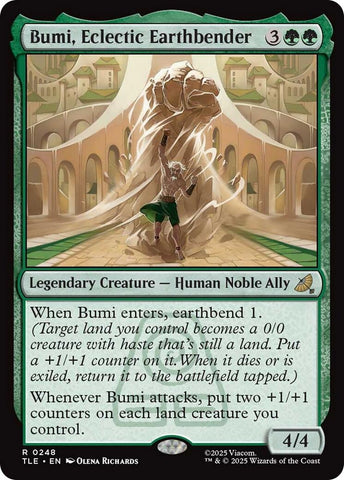 Image for Bumi, Eclectic Earthbender (248) [Avatar: The Last Airbender: Eternal-Legal] - Magic: The Gathering