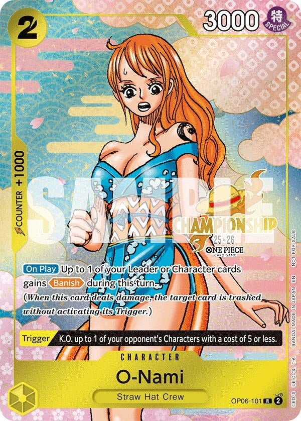 Image for O-Nami (CS 25-26 Event Pack) (OP06-101) [One Piece Promotion Cards] - One Piece Card Game