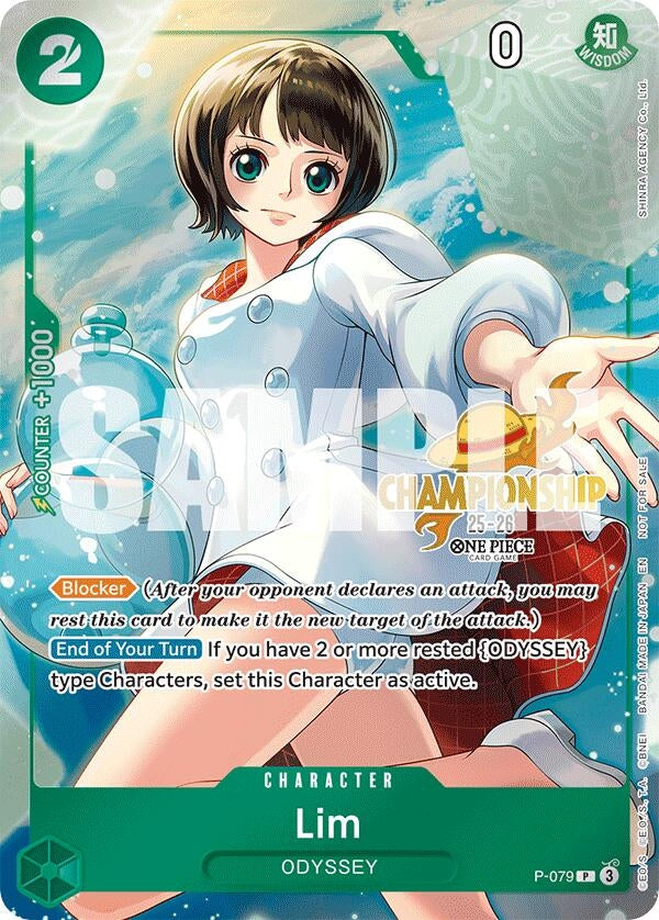 Image for Lim (CS 25-26 Event Pack) (P-079) [One Piece Promotion Cards] - One Piece Card Game