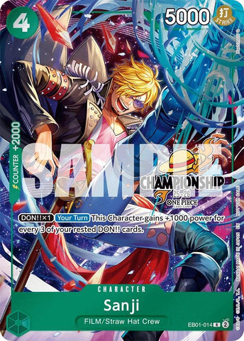 Image for Sanji (CS 25-26 Celebration Pack) (EB01-014) [One Piece Promotion Cards] - One Piece Card Game