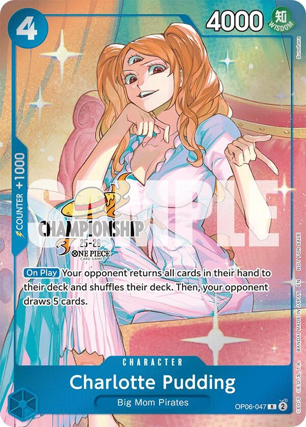 Image for Charlotte Pudding (047) (CS 25-26 Celebration Pack) (OP06-047) [One Piece Promotion Cards] - One Piece Card Game