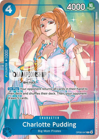 Image for Charlotte Pudding (047) (CS 25-26 Celebration Pack) (OP06-047) [One Piece Promotion Cards] - One Piece Card Game