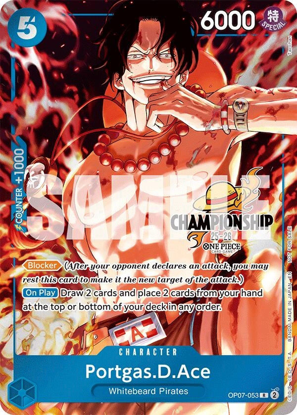 Image for Portgas.D.Ace (CS 25-26 Celebration Pack) (OP07-053) [One Piece Promotion Cards] - One Piece Card Game