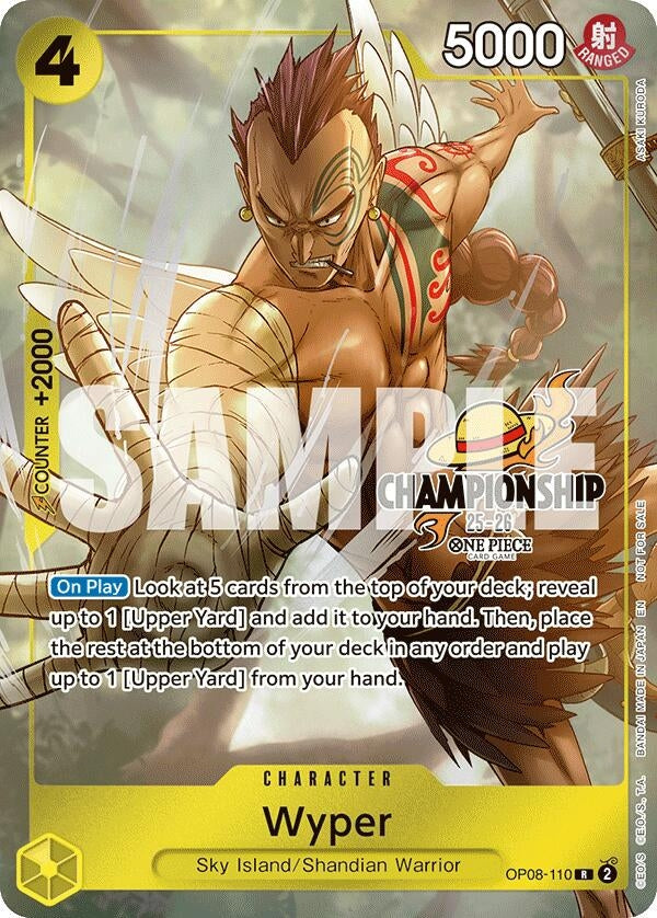 Image for Wyper (CS 25-26 Celebration Pack) (OP08-110) [One Piece Promotion Cards] - One Piece Card Game