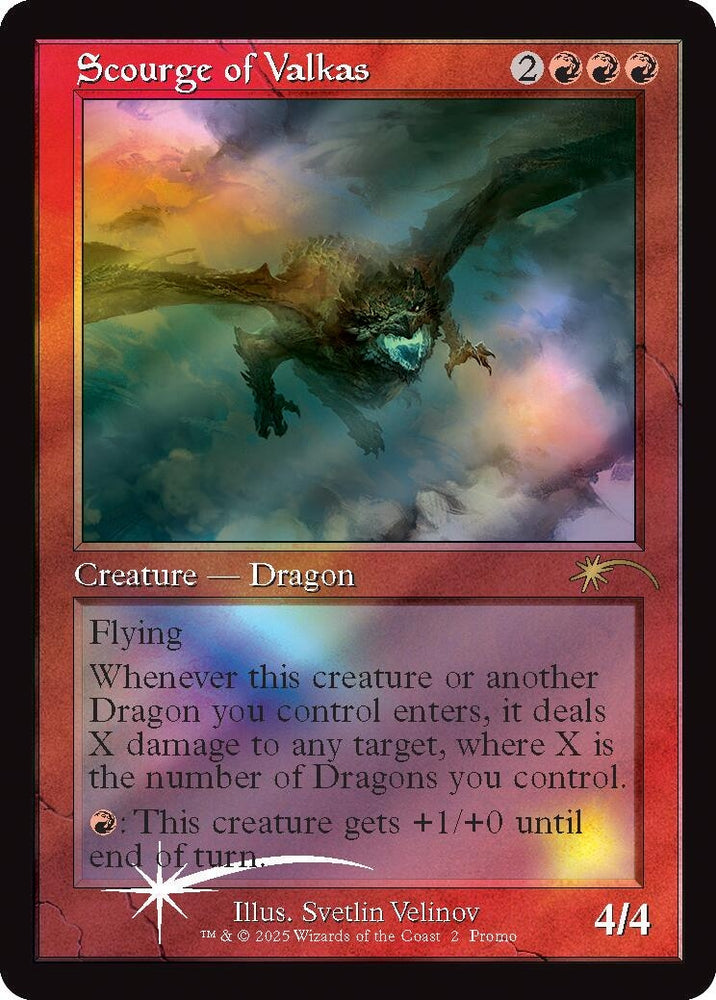 Image for Scourge of Valkas (Retro Frame) (2) [Secret Lair Drop Series] - Magic: The Gathering