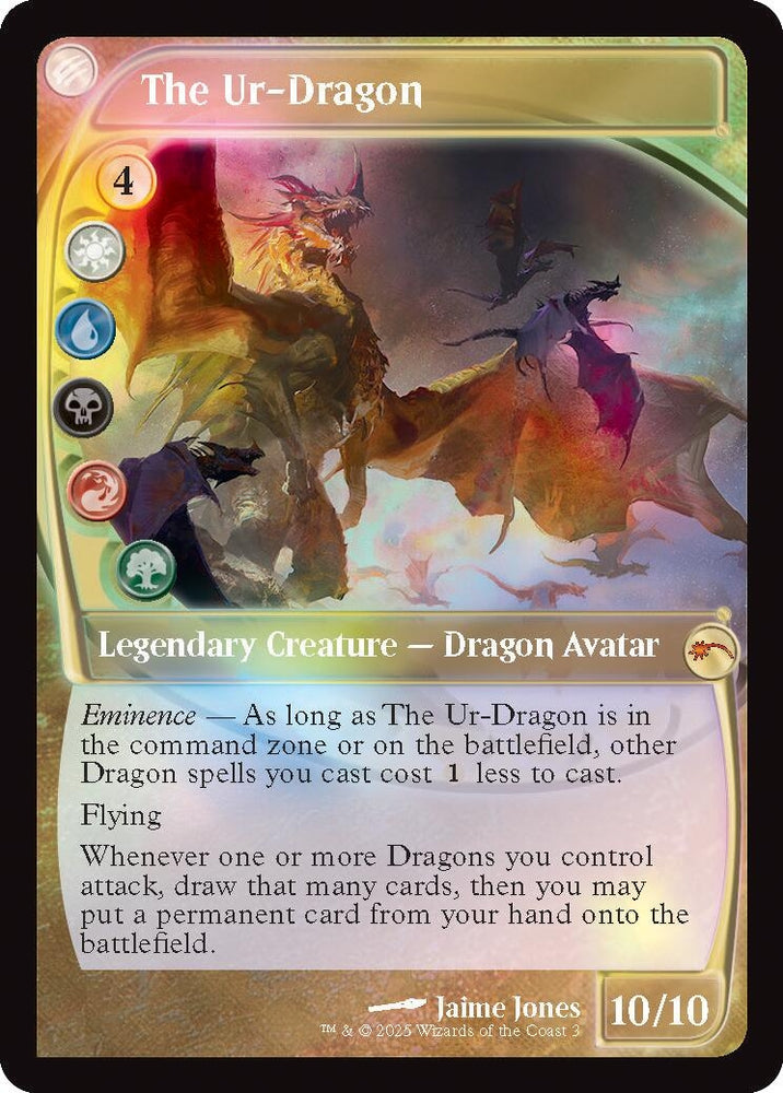 Image for The Ur-Dragon (Future Sight) (3) [Secret Lair Drop Series] - Magic: The Gathering