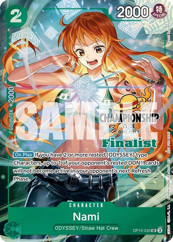 Image for Nami (CS 25-26 Finalist Card Set 1) (OP10-033) [One Piece Promotion Cards] - One Piece Card Game