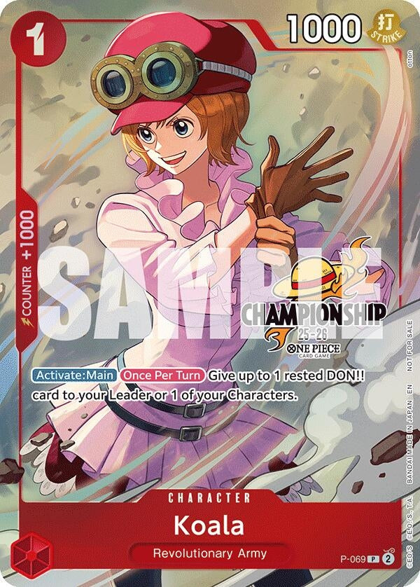 Image for Koala (CS 25-26 Event Pack Finalist Ver.) (P-069) [One Piece Promotion Cards] - One Piece Card Game