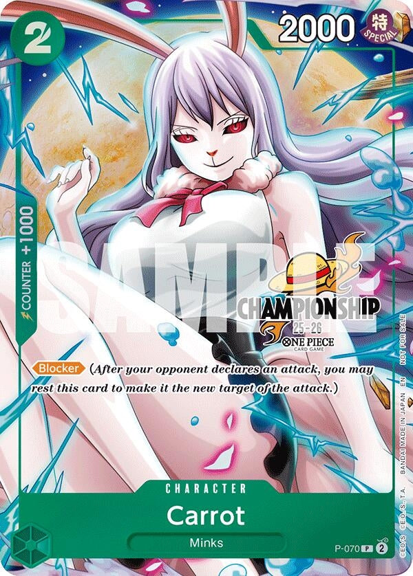 Image for Carrot (CS 25-26 Event Pack Finalist Ver.) (P-070) [One Piece Promotion Cards] - One Piece Card Game