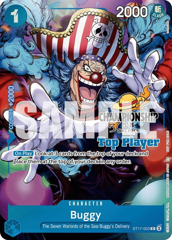 Image for Buggy (CS 25-26 Top Player Pack) (ST17-003) [One Piece Promotion Cards] - One Piece Card Game