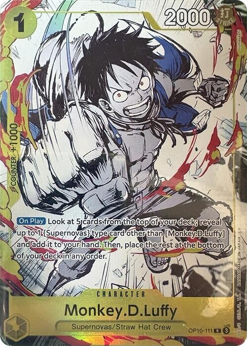 Image for Monkey.D.Luffy (Premium Card Collection -6 assort vol.1-) (OP10-111) [One Piece Promotion Cards] - One Piece Card Game