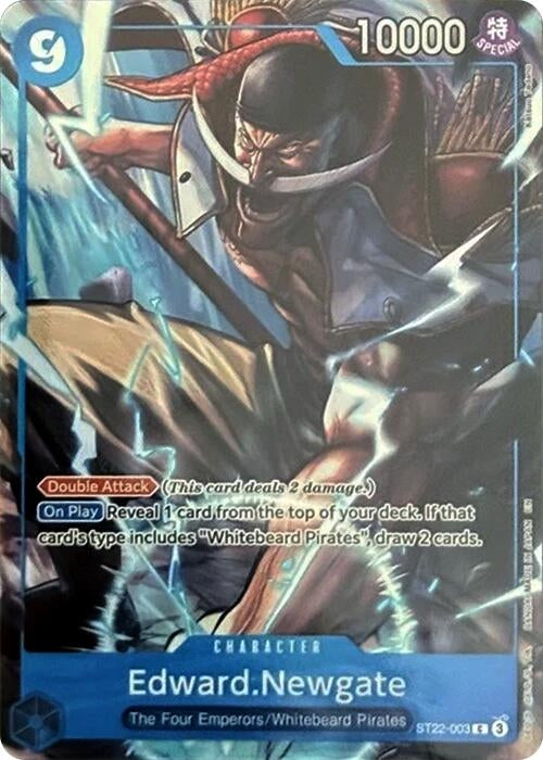 Image for Edward.Newgate (Premium Card Collection -6 assort vol.1-) (ST22-003) [One Piece Promotion Cards] - One Piece Card Game
