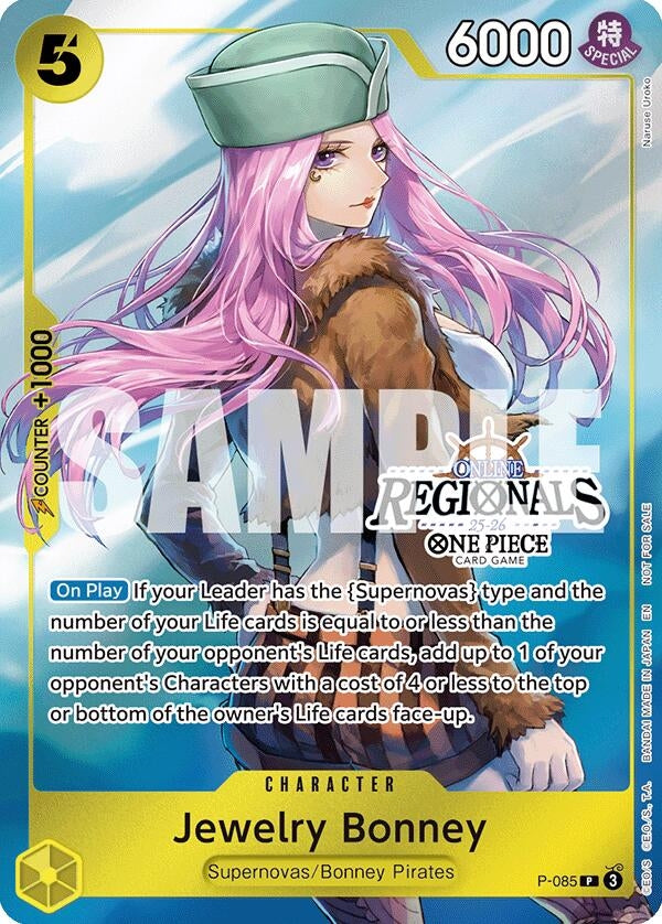 Image for Jewelry Bonney (Online Regional Participation Pack 2025 Vol.2) (P-085) [One Piece Promotion Cards] - One Piece Card Game