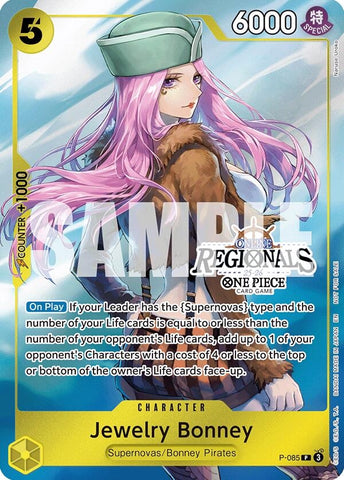 Image for Jewelry Bonney (Online Regional Participation Pack 2025 Vol.2) (P-085) [One Piece Promotion Cards] - One Piece Card Game