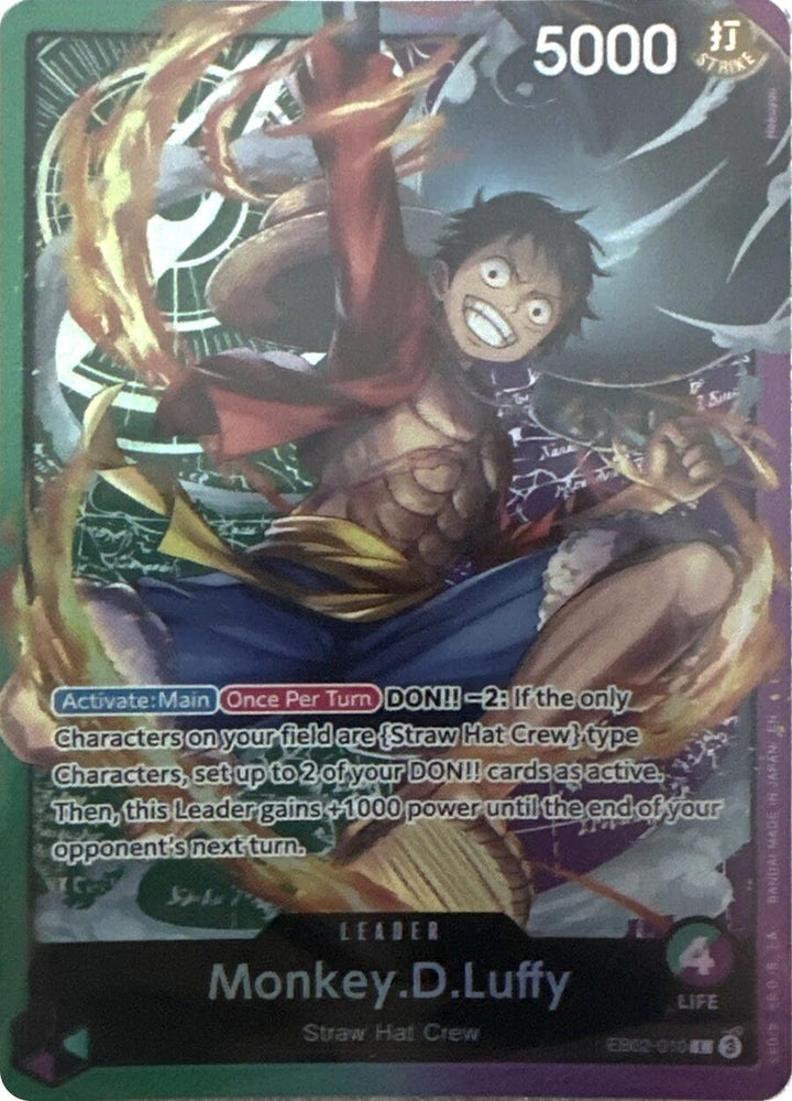 Monkey.D.Luffy (Sound Loader - Luffy Edition 2025) (EB02-010) [One Piece Promotion Cards]