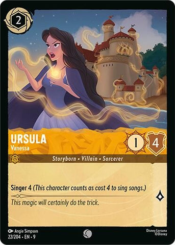 Image for Ursula - Vanessa (22/204) (Fabled) - Disney Lorcana