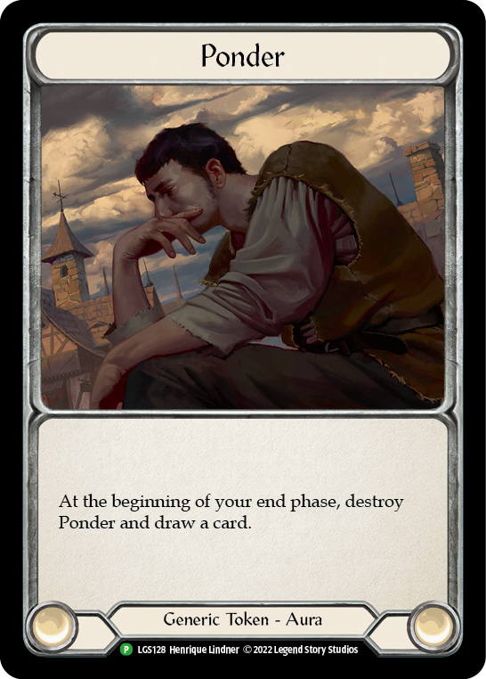 Inertia // Ponder [LGS127 // LGS128] (Promo) Cold Foil