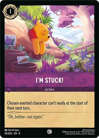 Image for I'm Stuck! (63/204) (Fabled) - Disney Lorcana