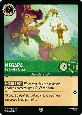 Image for Megara - Pulling the Strings (79/204) (Fabled) - Disney Lorcana