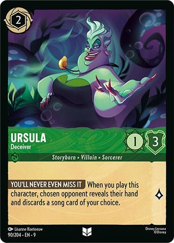 Image for Ursula - Deceiver (90/204) (Fabled) - Disney Lorcana
