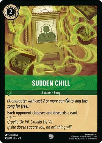 Image for Sudden Chill (95/204) (Fabled) - Disney Lorcana