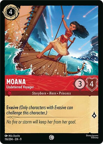 Image for Moana - Undeterred Voyager (116/204) (Fabled) - Disney Lorcana