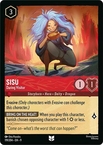 Image for Sisu - Daring Visitor (119/204) (Fabled) - Disney Lorcana