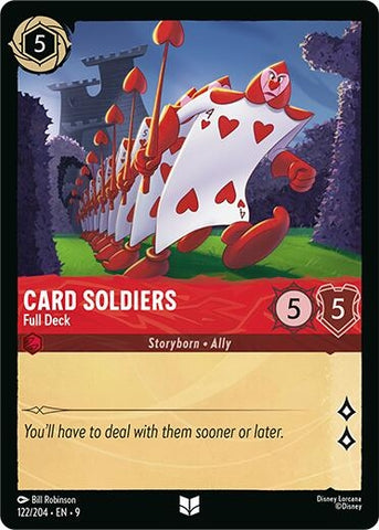 Image for Card Soldiers - Full Deck (122/204) (Fabled) - Disney Lorcana