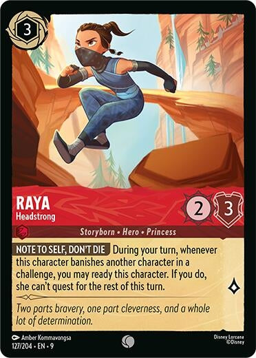 Image for Raya - Headstrong (127/204) (Fabled) - Disney Lorcana