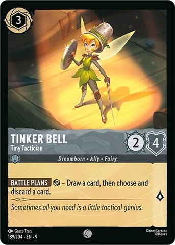 Image for Tinker Bell - Tiny Tactician (189/204) (Fabled) - Disney Lorcana