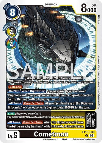 Image for Cometmon (EX10-030 U) (Sinister Order) - Digimon Card Game