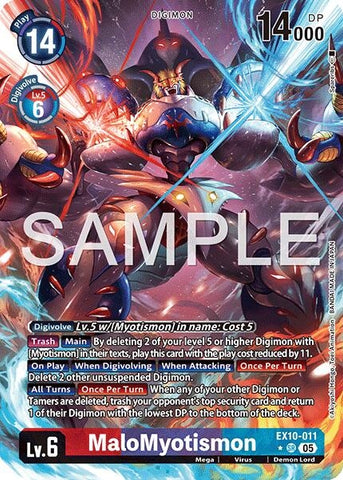 Image for MaloMyotismon (Alternate Art) (EX10-011 SR) (Sinister Order) - Digimon Card Game