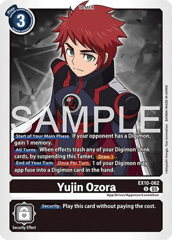 Image for Yujin Ozora (EX10-062 U) (Sinister Order) - Digimon Card Game