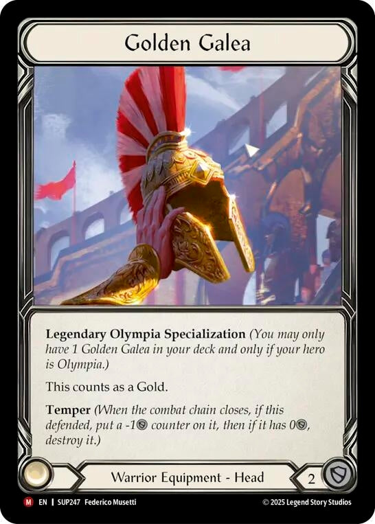 Image for Golden Galea (SUP247) (Super Slam) - Flesh and Blood TCG