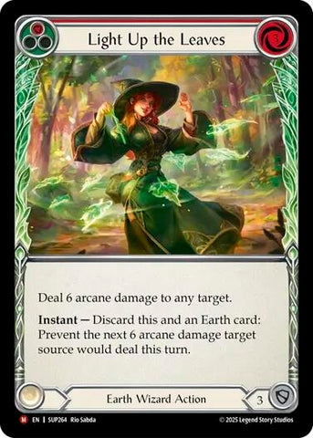 Light Up the Leaves (Red) (SUP264) (Super Slam)