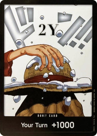 Image for DON!! Card (2Y) (Double Pack Set Vol. 8) (Legacy of the Master) - One Piece Card Game