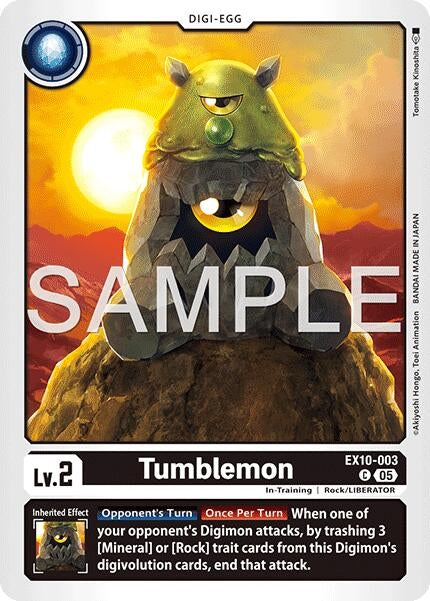 Image for Tumblemon (EX10-003 C) (Sinister Order) - Digimon Card Game