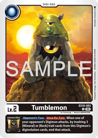 Image for Tumblemon (EX10-003 C) (Sinister Order) - Digimon Card Game
